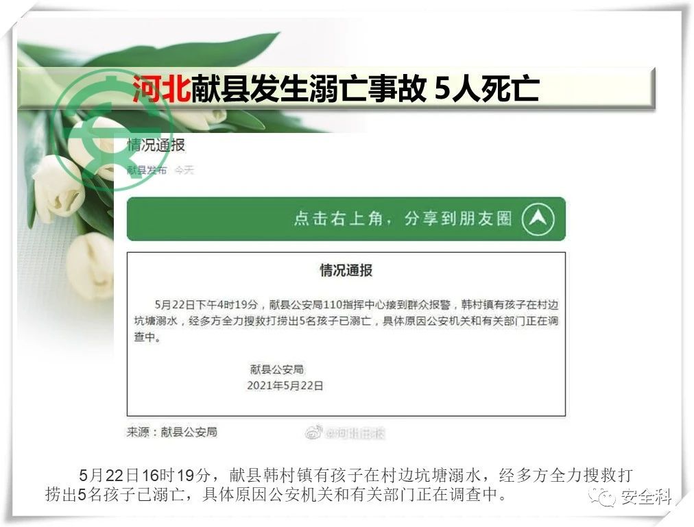 70死74伤丨一周安全事故（2021.05.17-2021.05.23）(图6)