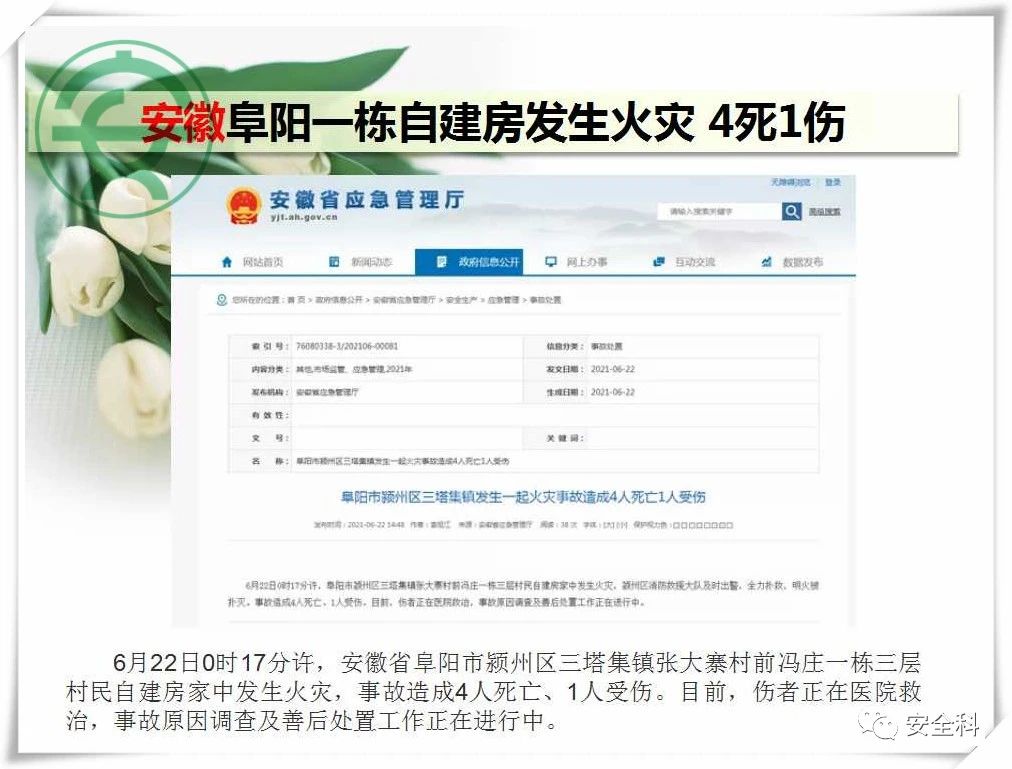 41死40伤丨一周安全事故（2021.06.21-2021.06.27）(图9)