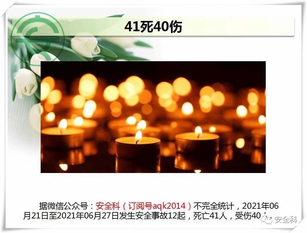 41死40伤丨一周安全事故（2021.06.21-2021.06.27）(图15)