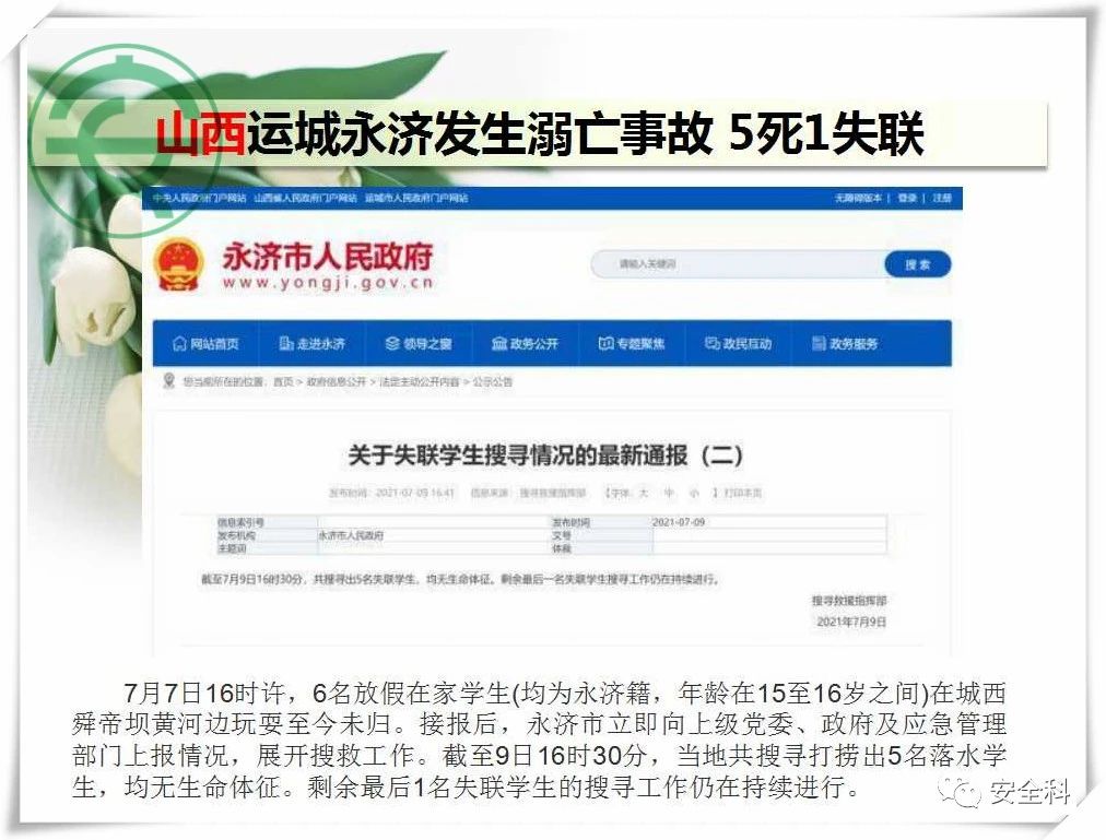 24死68伤丨一周安全事故（2021.07.05-2021.07.11）(图5)