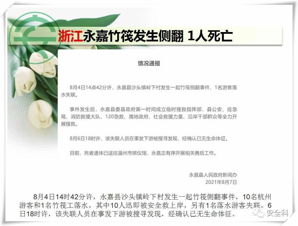 49死39伤丨一周安全事故（2021.08.02-2021.08.08）(图17)