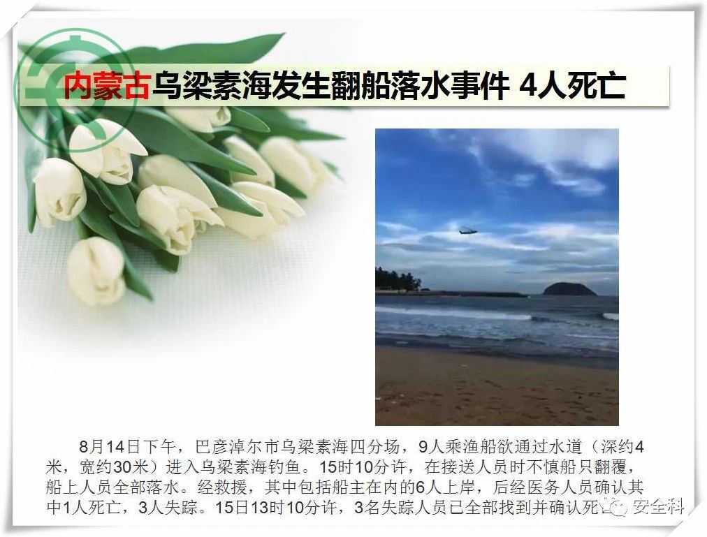 77死57伤丨一周安全事故（2021.08.09-2021.08.15）(图9)