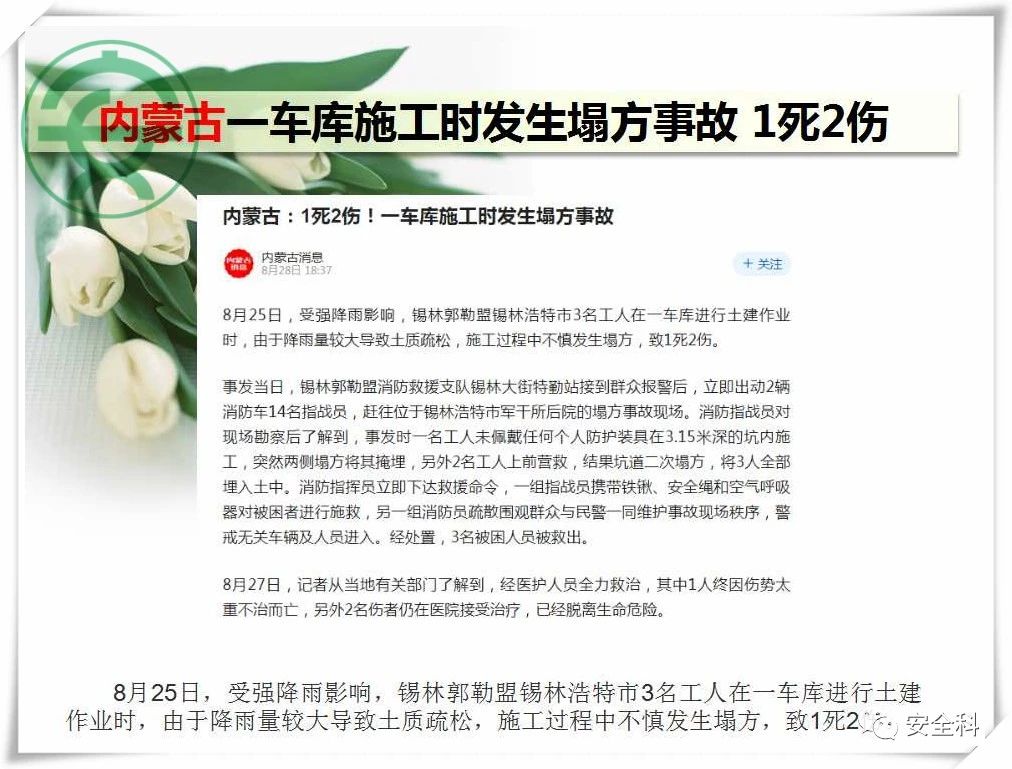 36死44伤丨一周安全事故（2021.08.23-2021.08.29）(图7)