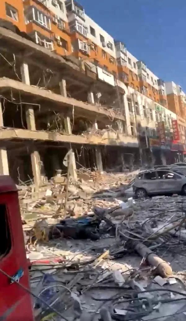 突发，沈阳一地疑燃气爆炸 ​(图1)