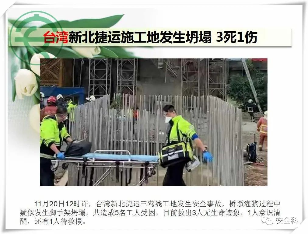 35死44伤丨一周安全事故（2021.11.22-2021.11.28）(图6)