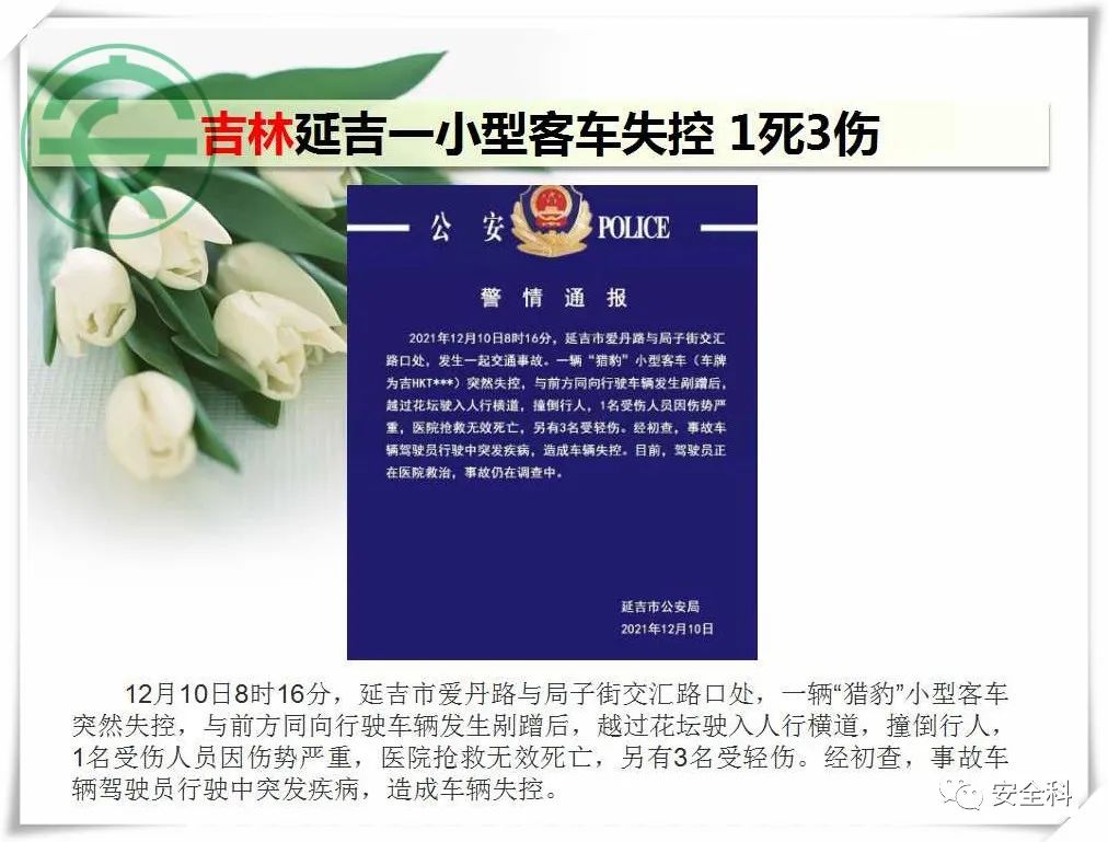 46死36伤丨一周安全事故（2021.12.06-2021.12.12）(图22)