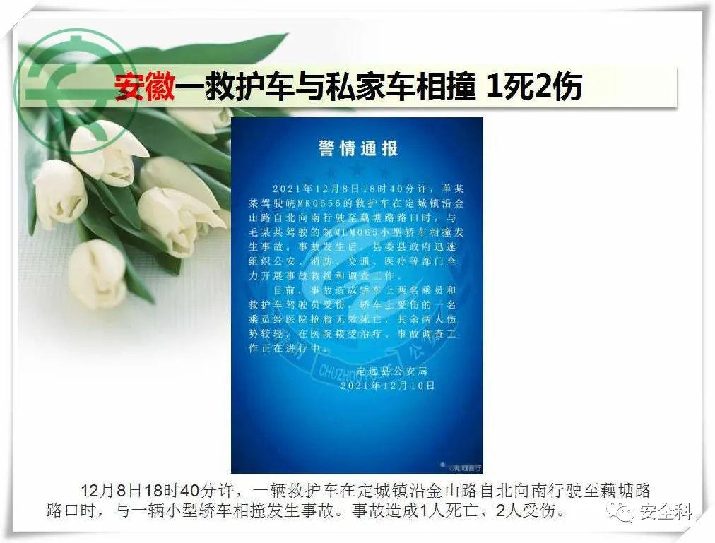 46死36伤丨一周安全事故（2021.12.06-2021.12.12）(图20)